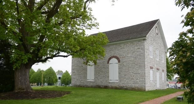 old white church
